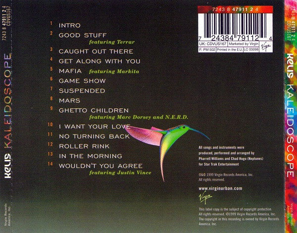 Kelis : Kaleidoscope (CD, Album)