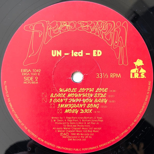 Dread Zeppelin : Un-Led-Ed (LP, Album)
