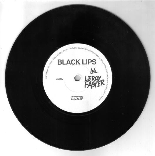 The Black Lips : Bad Kids / Leroy Faster (7", Single)