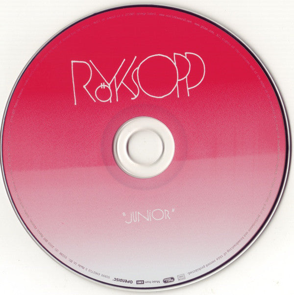 Röyksopp : Junior (CD, Album, Enh, Ltd, Ope)