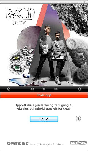 Röyksopp : Junior (CD, Album, Enh, Ltd, Ope)