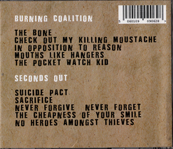 Burning Coalition / Seconds Out (4) : Burning Coalition - Seconds Out (CD, Album)