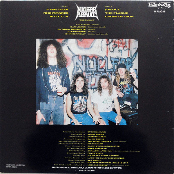 Nuclear Assault : The Plague (12", MiniAlbum)