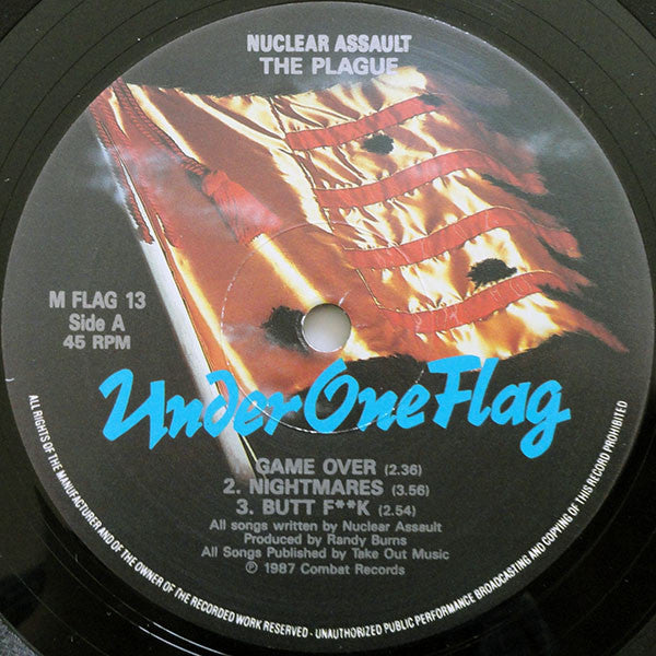 Nuclear Assault : The Plague (12", MiniAlbum)
