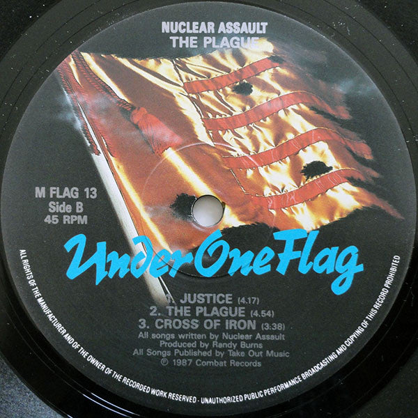 Nuclear Assault : The Plague (12", MiniAlbum)