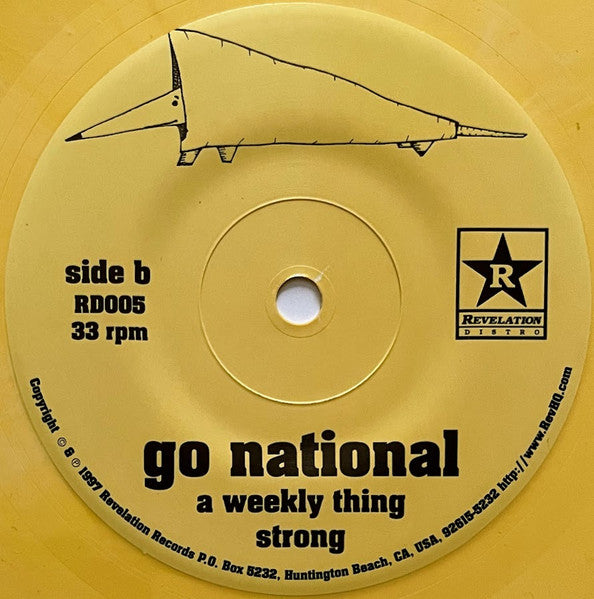 Go National : Go National (7", EP, Yel)