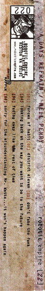 A Days Refrain / Neil Perry (2) : Split (CD, Mini)