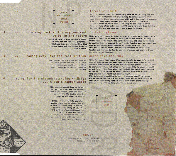 A Days Refrain / Neil Perry (2) : Split (CD, Mini)