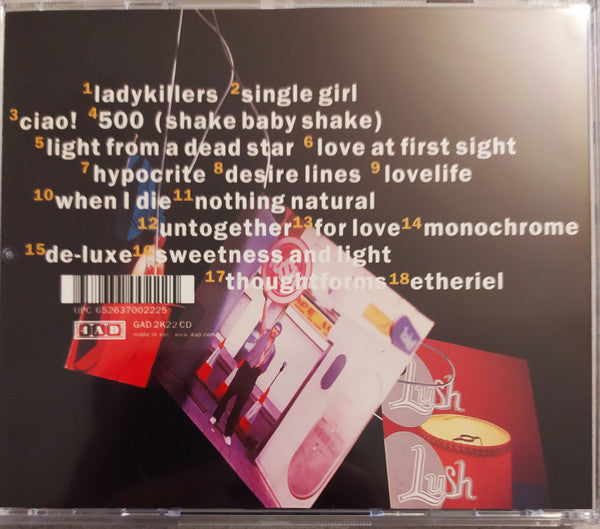 Lush : Ciao! Best Of Lush (CD, Comp, RE, RM)