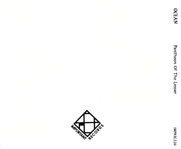Ocean (4) : Pantheon Of The Lesser (CD, Album)