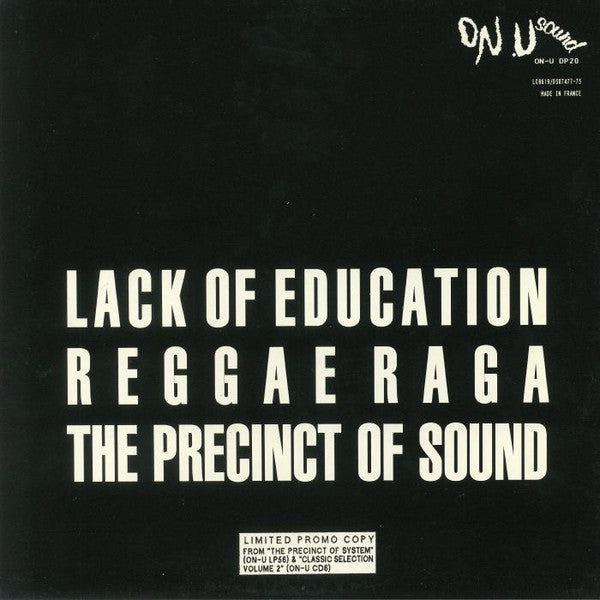 Dub Syndicate Featuring Andy Fairley : Lack Of Education (12", Ltd, Promo)