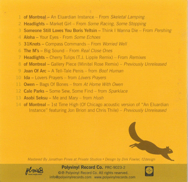 Various : Polyvinyl 2009 Sampler (CD, Comp)