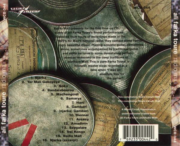 Ali Farka Toure* : Radio Mali (CD, Comp)