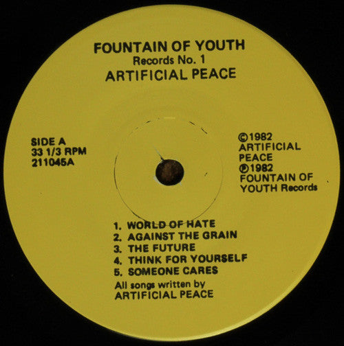 Artificial Peace / Exiled (3) : Artificial Peace / Exiled (7", EP)