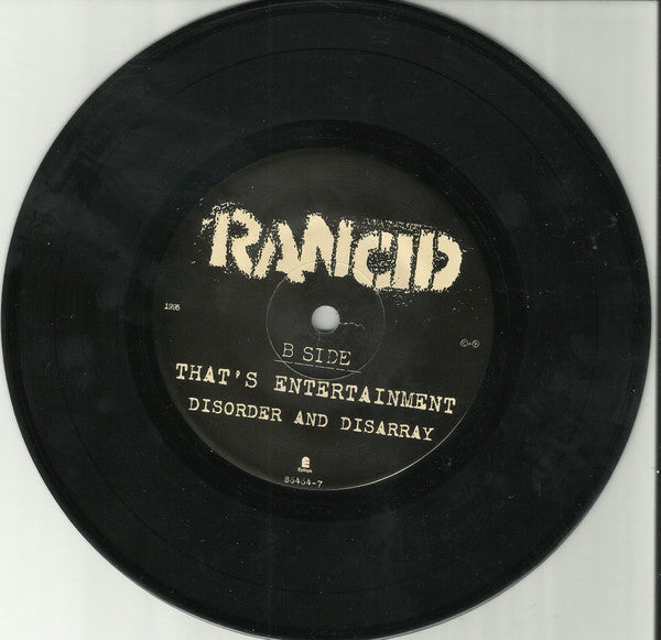 Rancid : Ruby Soho (7", Single)