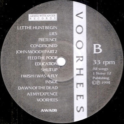 Voorhees : Spilling Blood Without Reason (LP, Album)