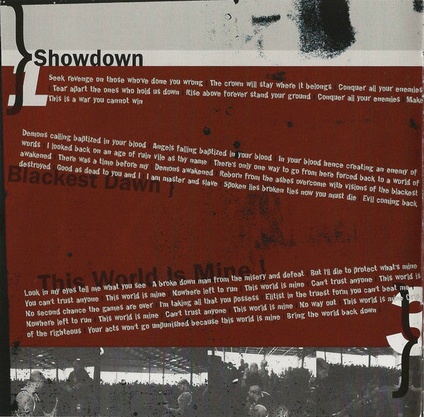 Shattered Realm : Broken Ties... Spoken Lies (CD, Album)
