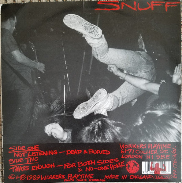 Snuff (3) : Not Listening (7", EP)