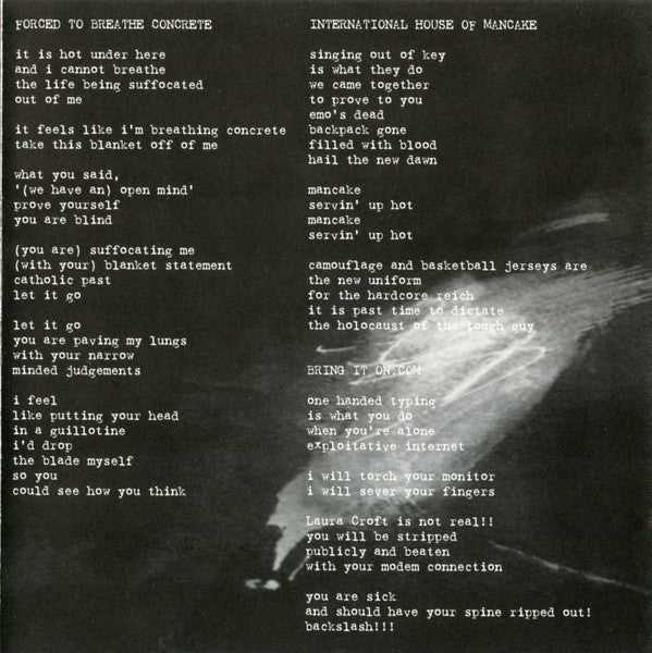Mancake : We Will Destroy You (CD, EP)
