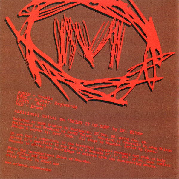 Mancake : We Will Destroy You (CD, EP)