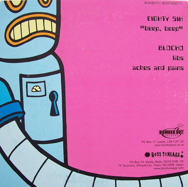 Blocko (2) / Eighty Six : Blocko / Eighty Six (7", Ltd, Pin)
