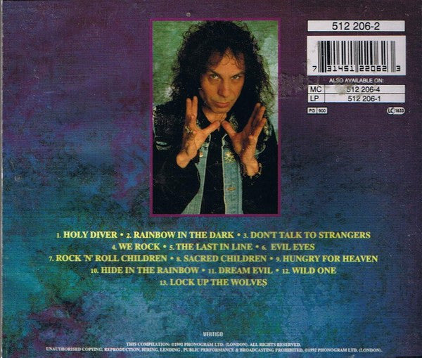 Dio (2) : Diamonds - The Best Of Dio (CD, Comp, RP)