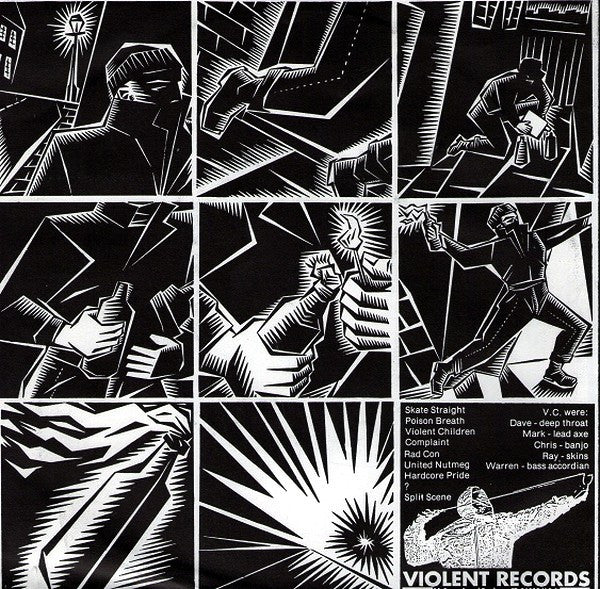 Violent Children : Skate Straight (7", Unofficial)