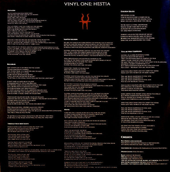 The Rumjacks : Hestia (2xLP, Album, Ltd, Oxb)