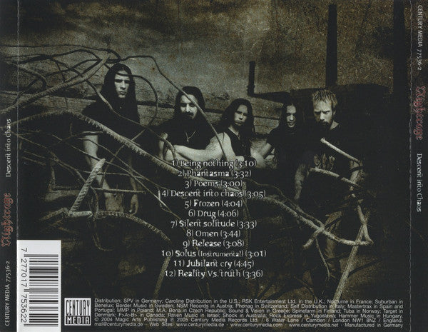 Nightrage : Descent Into Chaos (CD, Album)