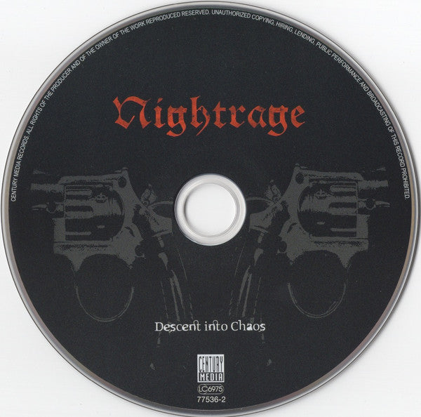 Nightrage : Descent Into Chaos (CD, Album)
