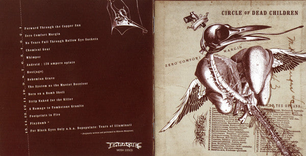Circle Of Dead Children : Zero Comfort Margin (CD, Album)