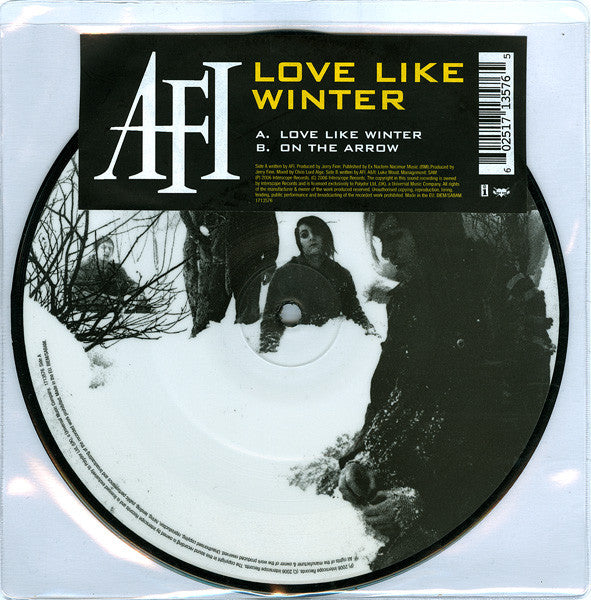 AFI : Love Like Winter (7", Single, Pic)