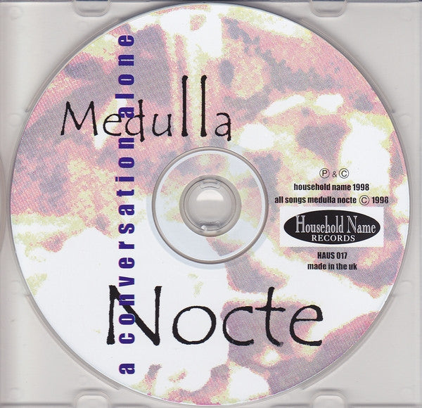Medulla Nocte : A Conversation Alone (CD, Album)