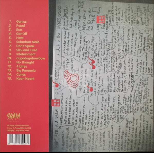 Frenzal Rhomb : Coughing Up A Storm (LP, Ltd, RE, Ora)