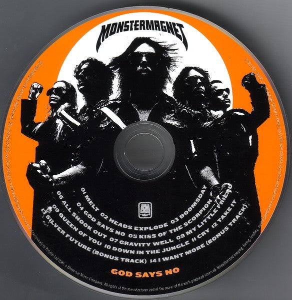Monster Magnet : God Says No (CD, Album, S/Edition, UNI)