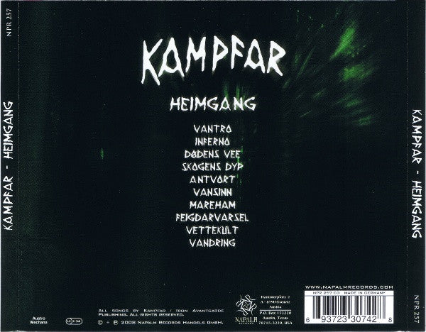 Kampfar : Heimgang (CD, Album)