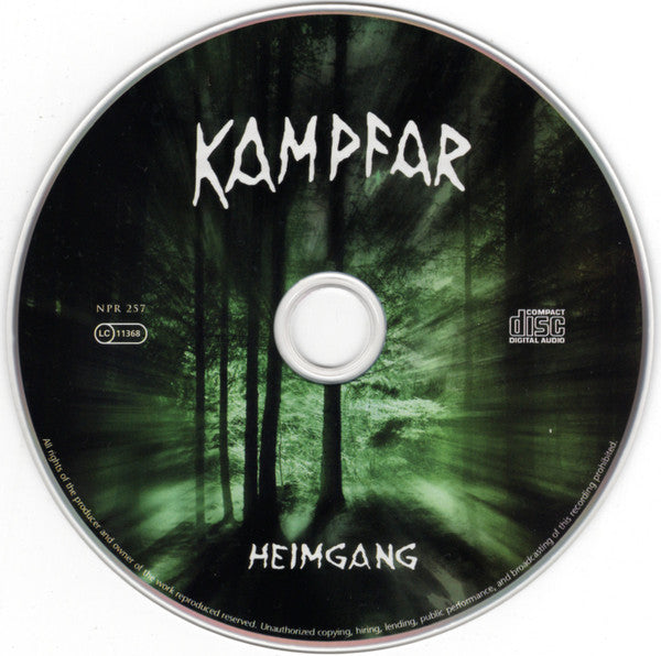 Kampfar : Heimgang (CD, Album)