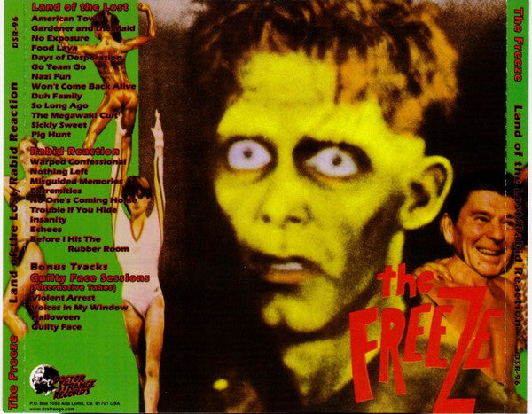 The Freeze : Land Of The Lost & Rabid Reaction (CD, Comp)