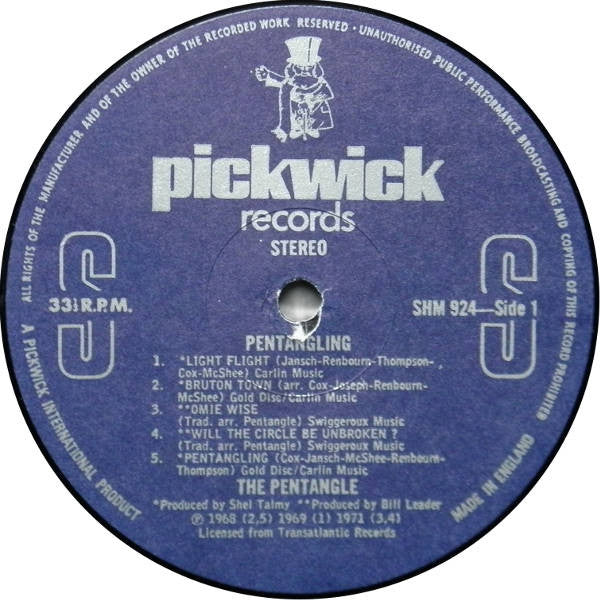 Pentangle : Pentangling (LP, Comp, RE)