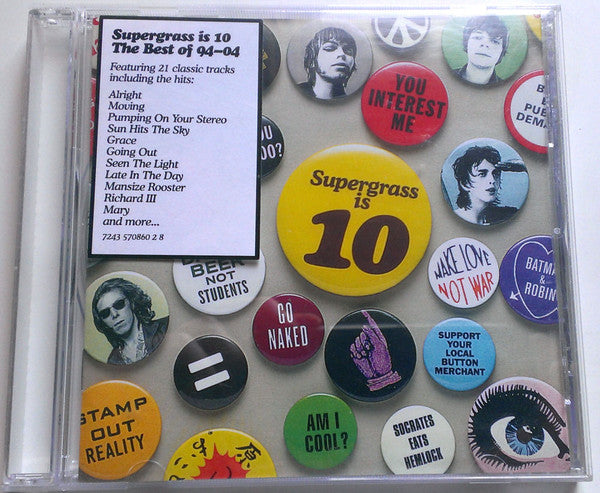 Supergrass : Supergrass Is 10. The Best Of 94-04 (CD, Comp)
