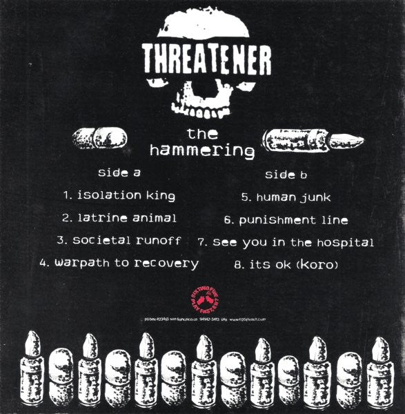 Threatener : The Hammering (7")