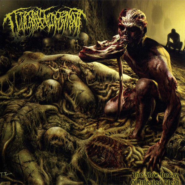 Guttural Engorgement : The Slow Decay Of Infested Flesh (CD, Album)