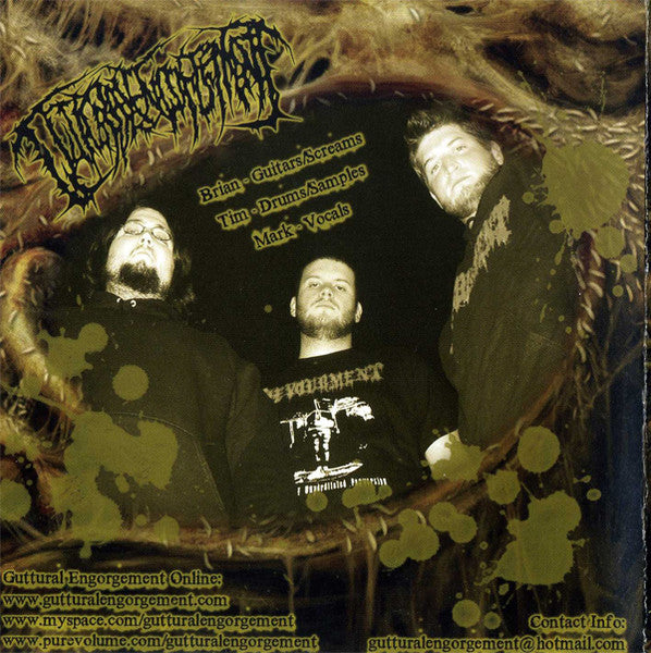 Guttural Engorgement : The Slow Decay Of Infested Flesh (CD, Album)