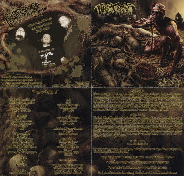 Guttural Engorgement : The Slow Decay Of Infested Flesh (CD, Album)