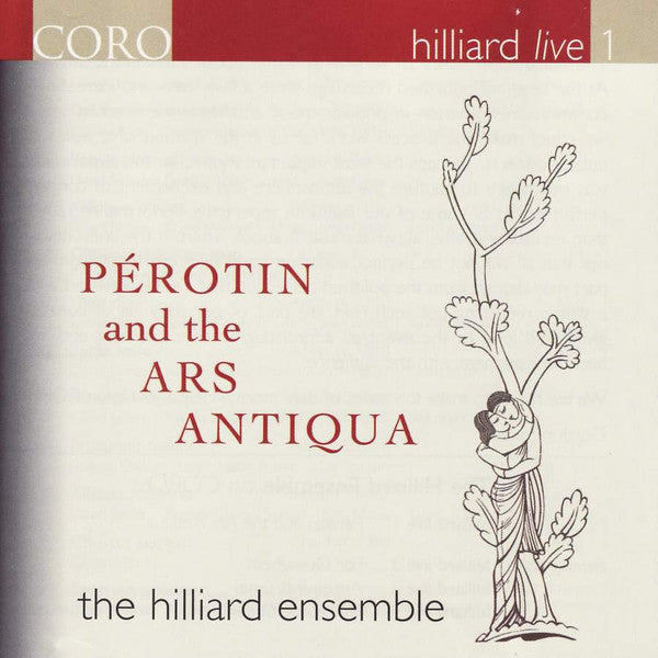 Pérotin, The Hilliard Ensemble : Pérotin And The Ars Antiqua (CD, Album, RE)