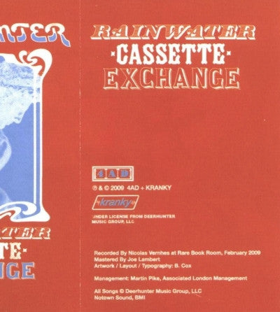 Deerhunter : Rainwater Cassette Exchange (Cass, EP)