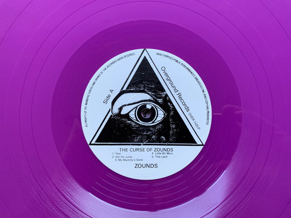 Zounds (2) : The Curse Of Zounds (LP, Album, RE, RP, Pur)