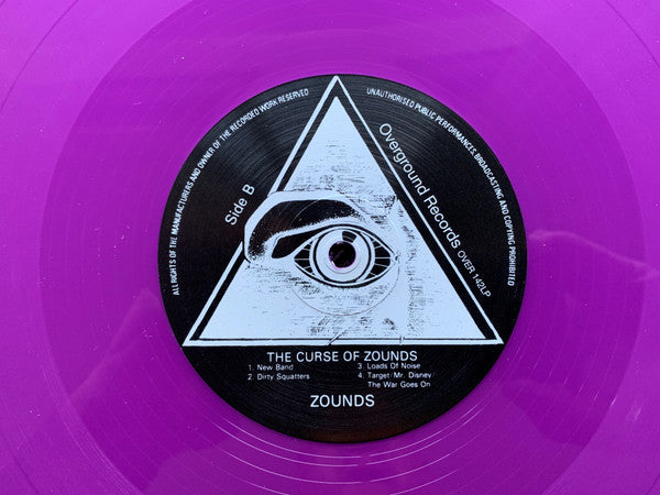 Zounds (2) : The Curse Of Zounds (LP, Album, RE, RP, Pur)