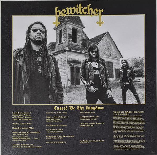 Bewitcher : Cursed Be Thy Kingdom (LP, Album, 180 + CD, Album)