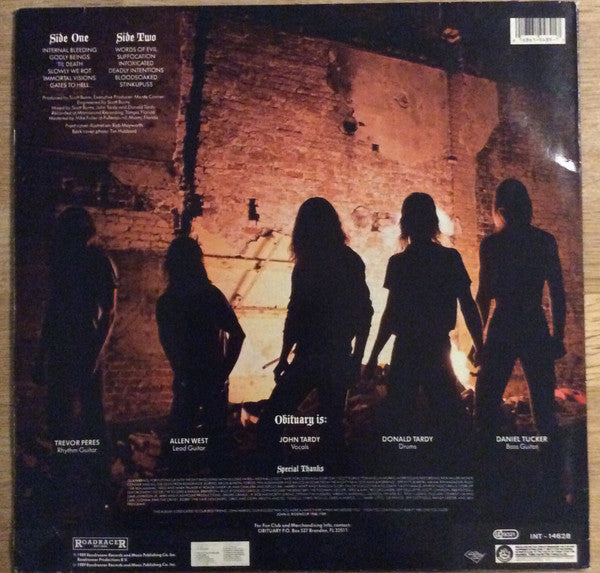 Obituary : Slowly We Rot (LP, Album)